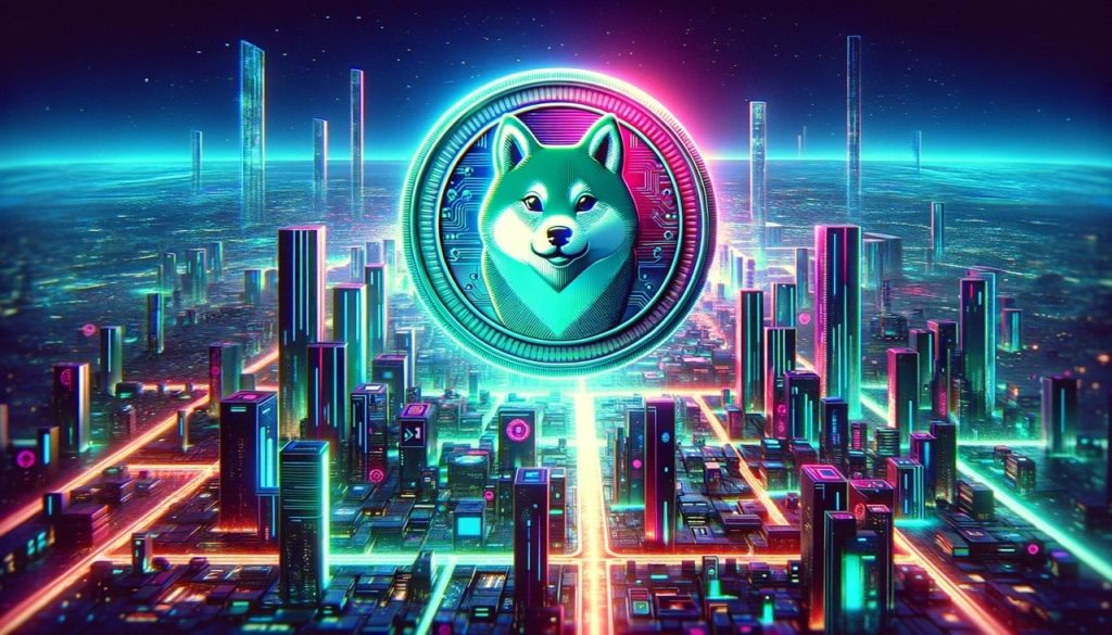 shiba inu coin in the sky